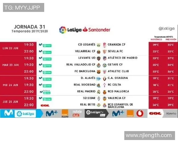 西甲联赛巴塞罗那赛程表及重要比赛时间安排